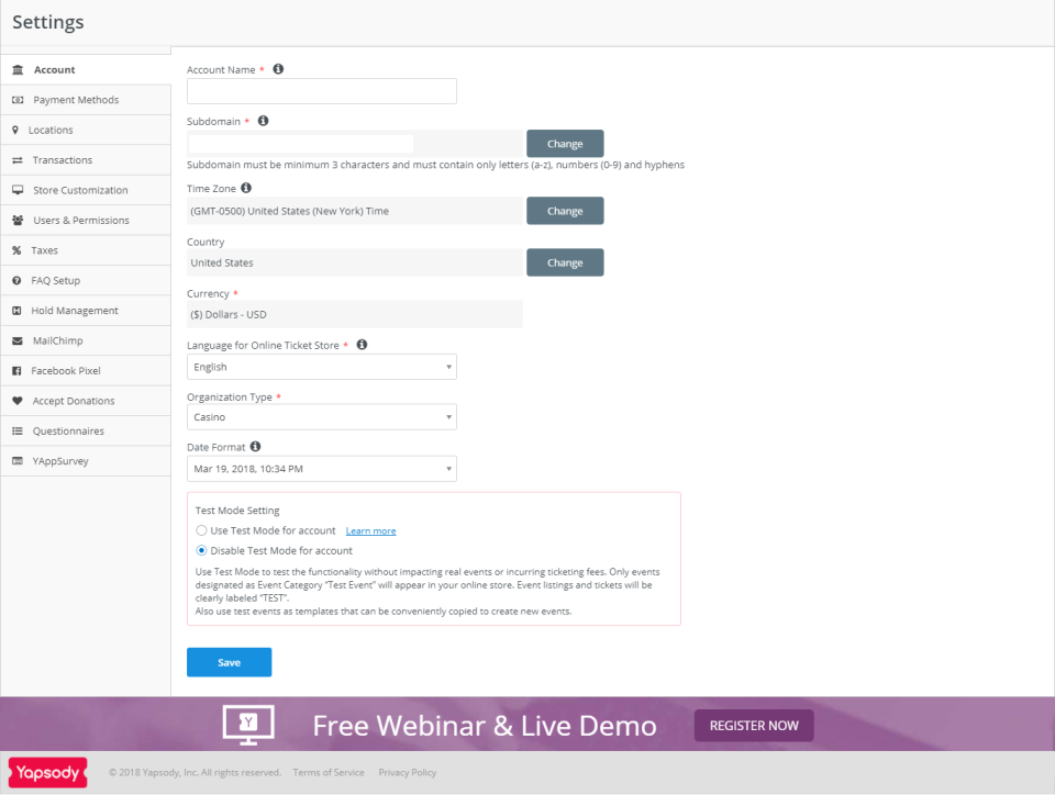 screenshot of Yapsody