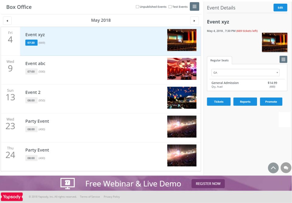screenshot of Yapsody
