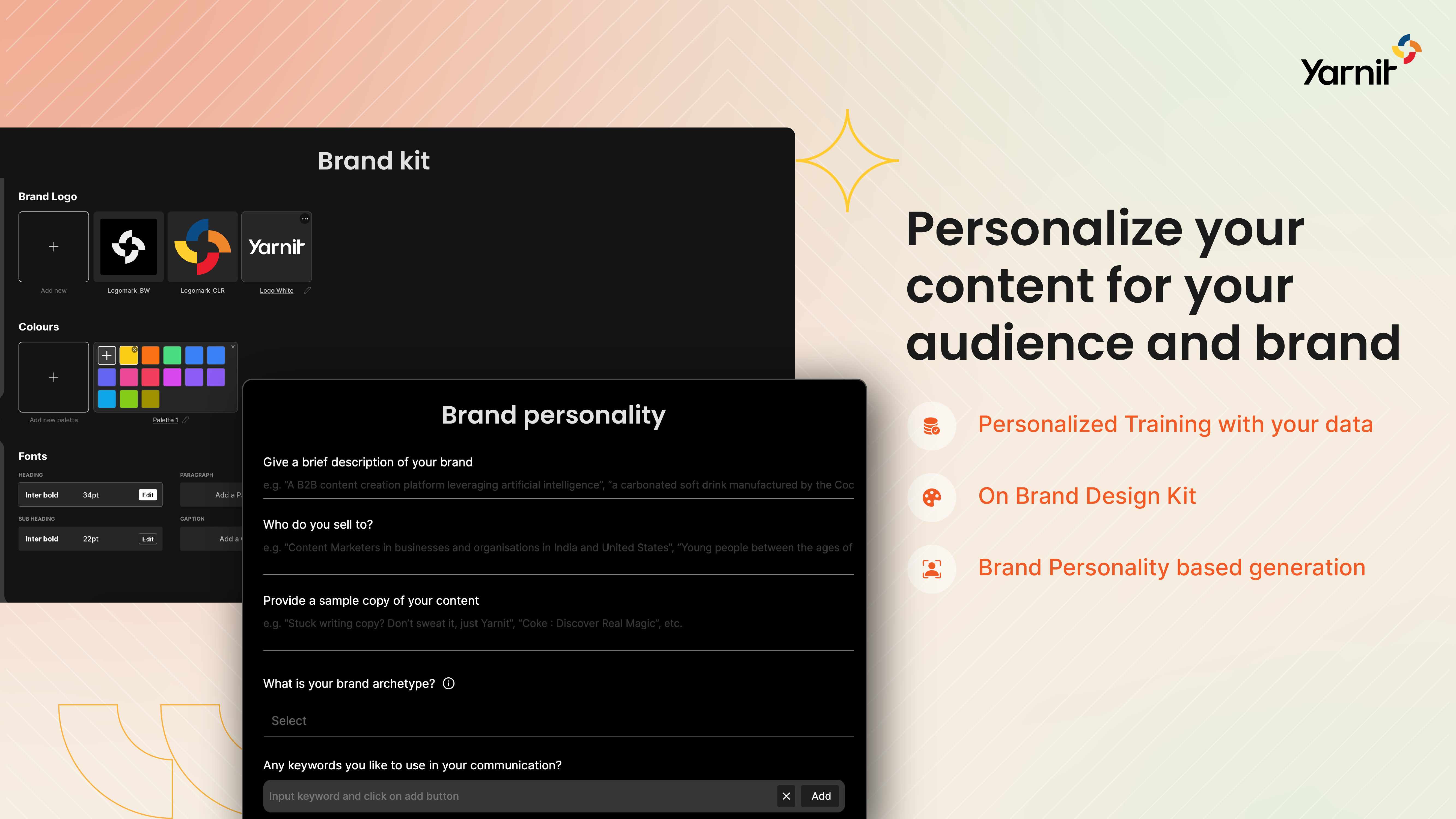 screenshot of Yarnit