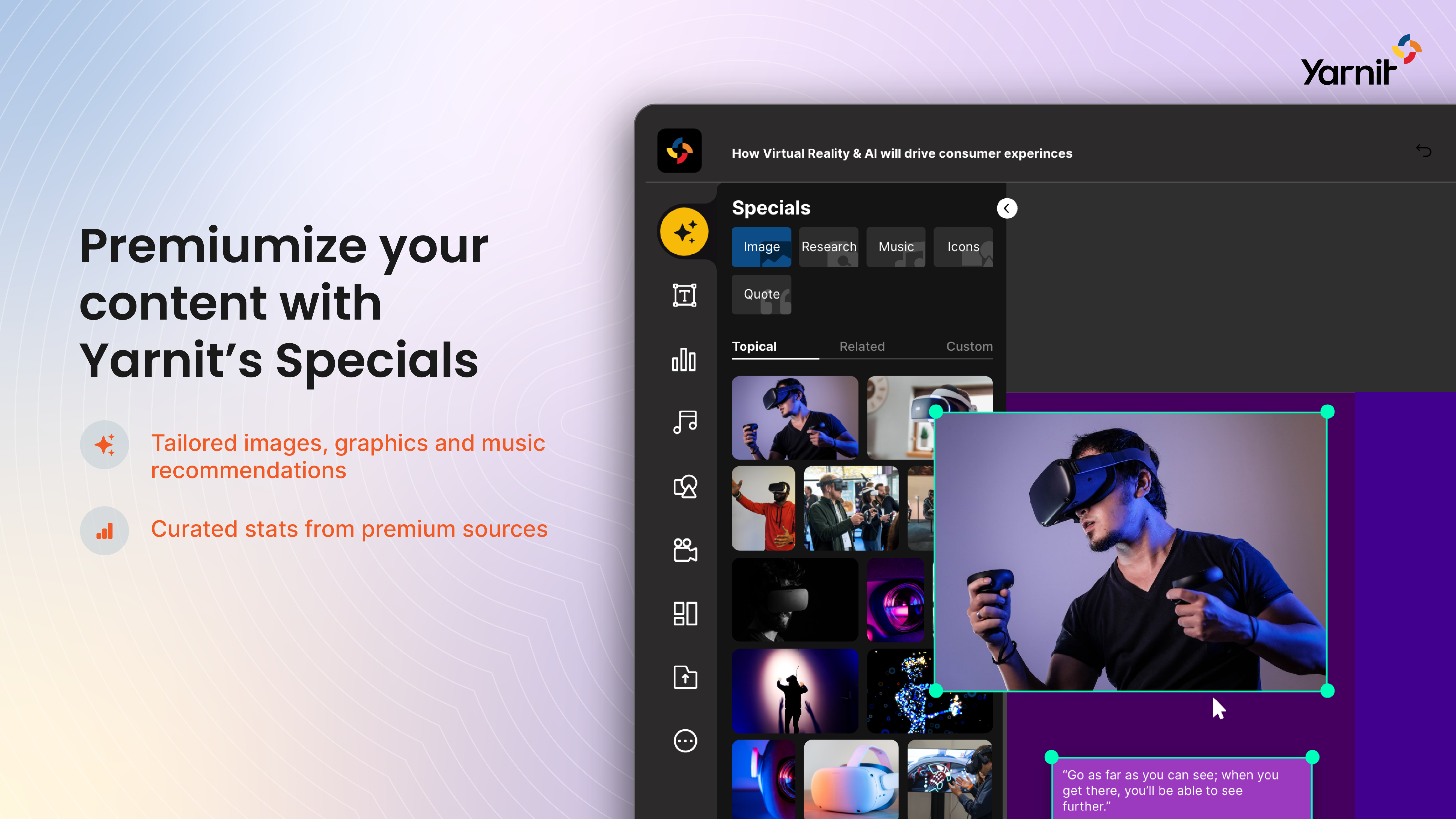 screenshot of Yarnit