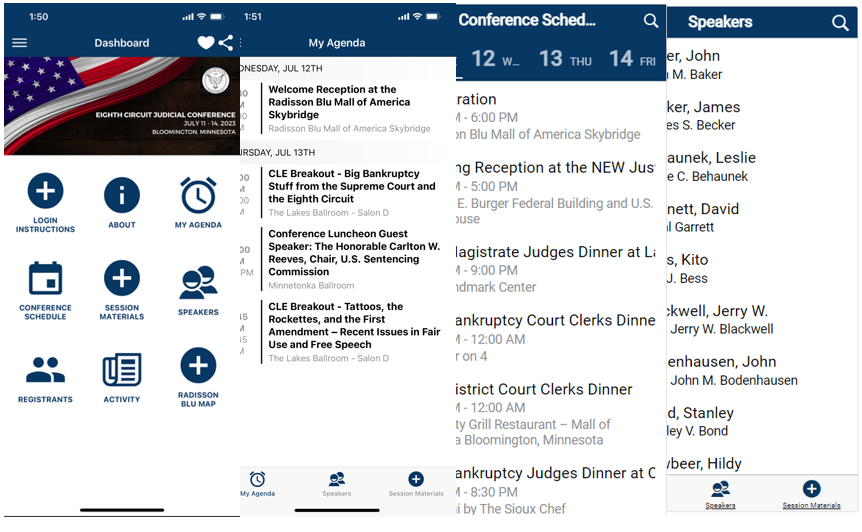 screenshot of YesEvents