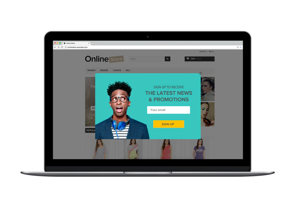 screenshot of Yieldify