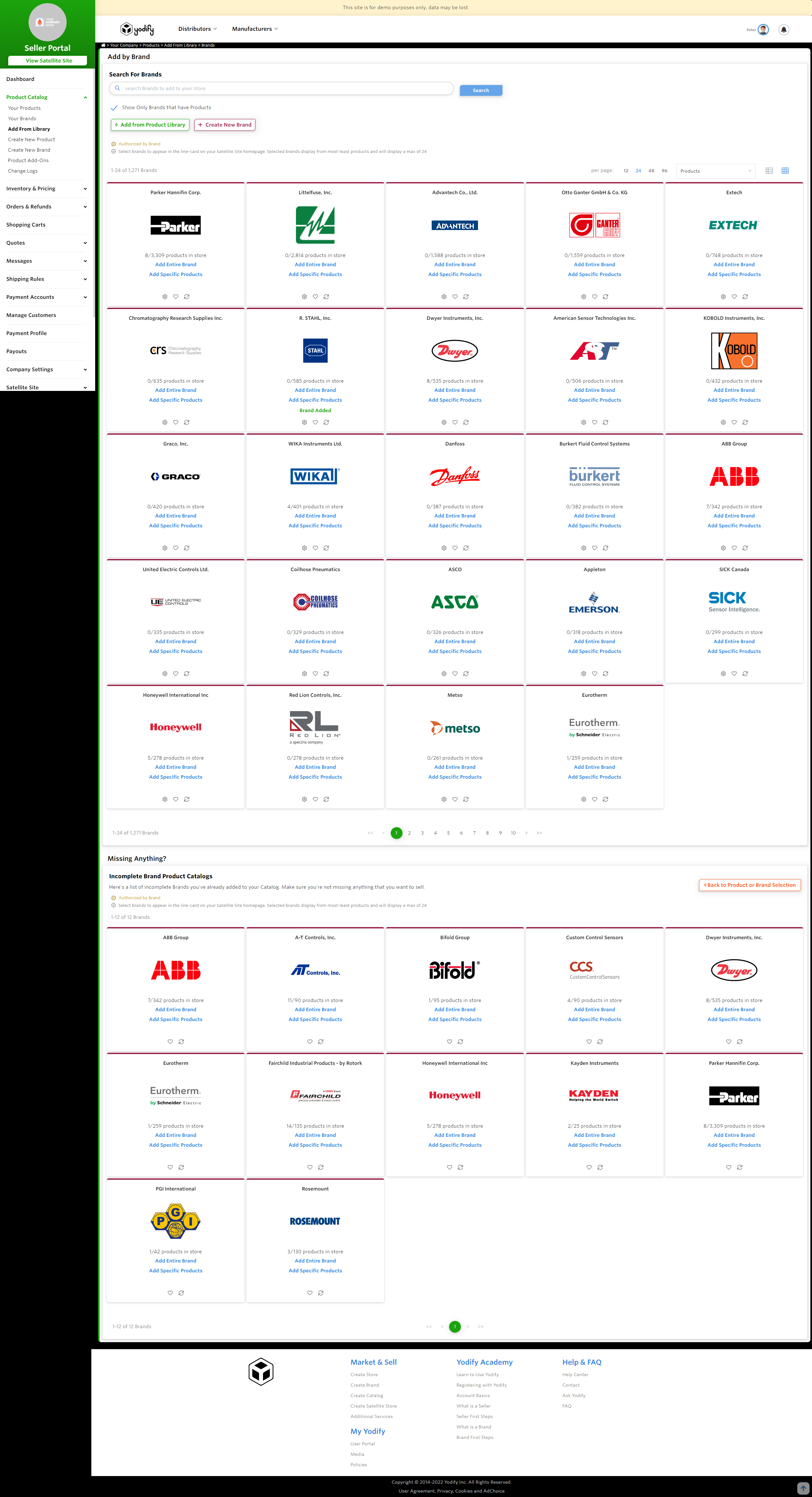 screenshot of Yodify