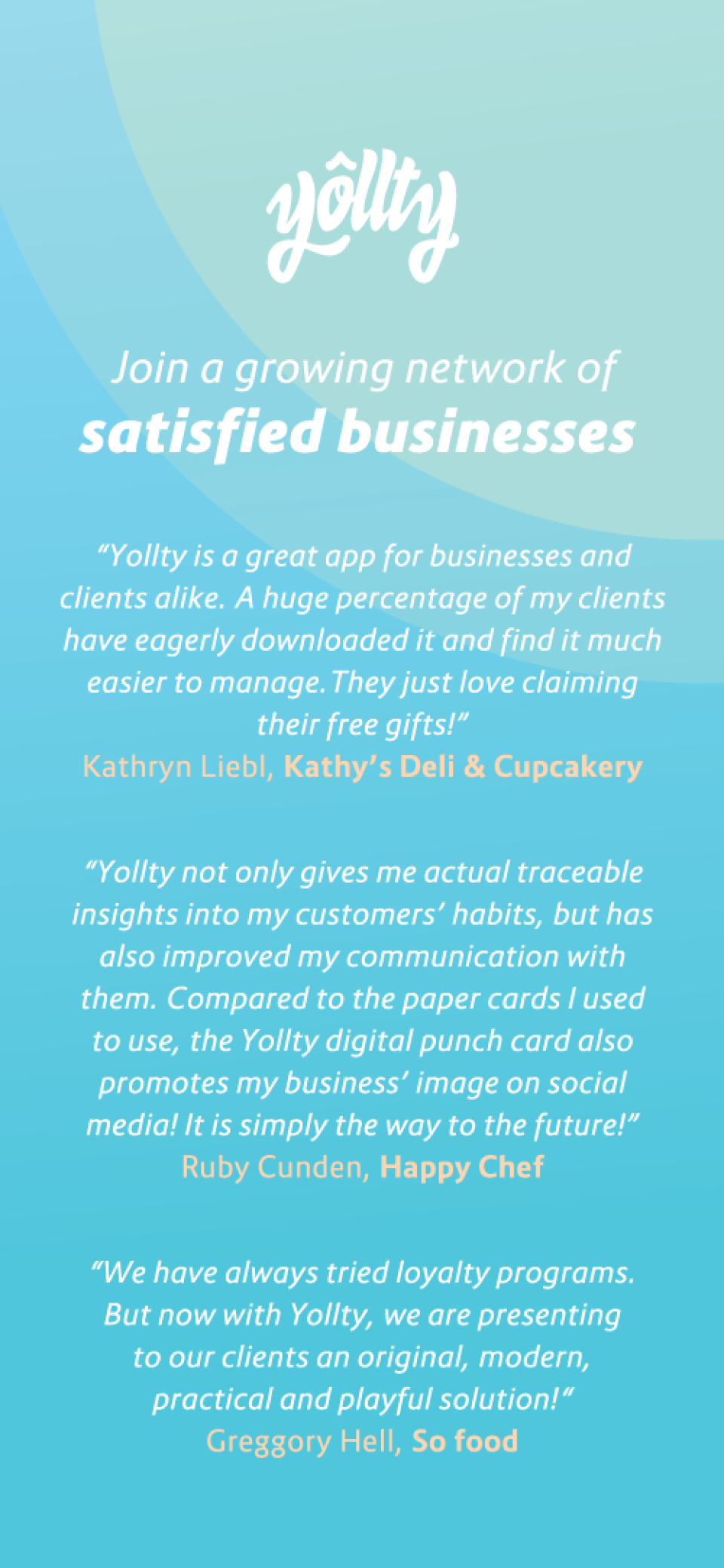 screenshot of Yollty