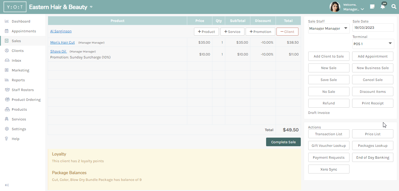 screenshot of You'reOnTime