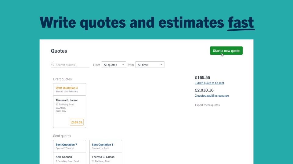 screenshot of YourTradebase