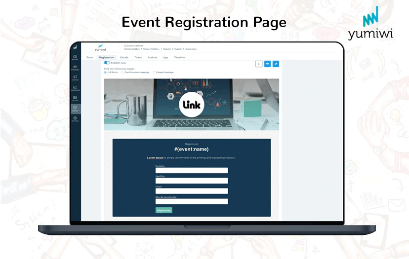 screenshot of Yumiwi