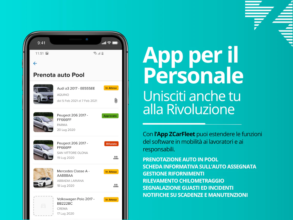 screenshot of ZCarFleet