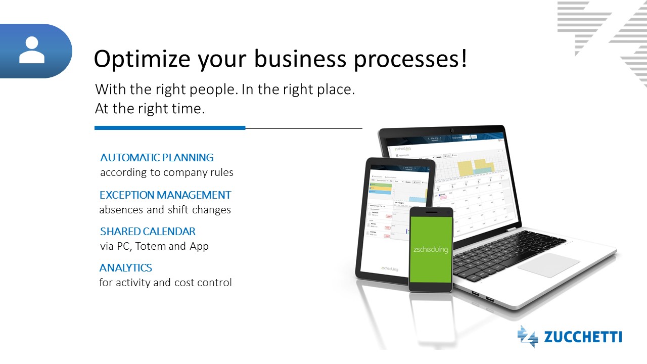 screenshot of ZScheduling