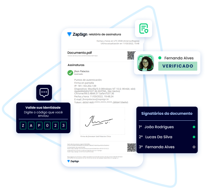 screenshot of ZapSign