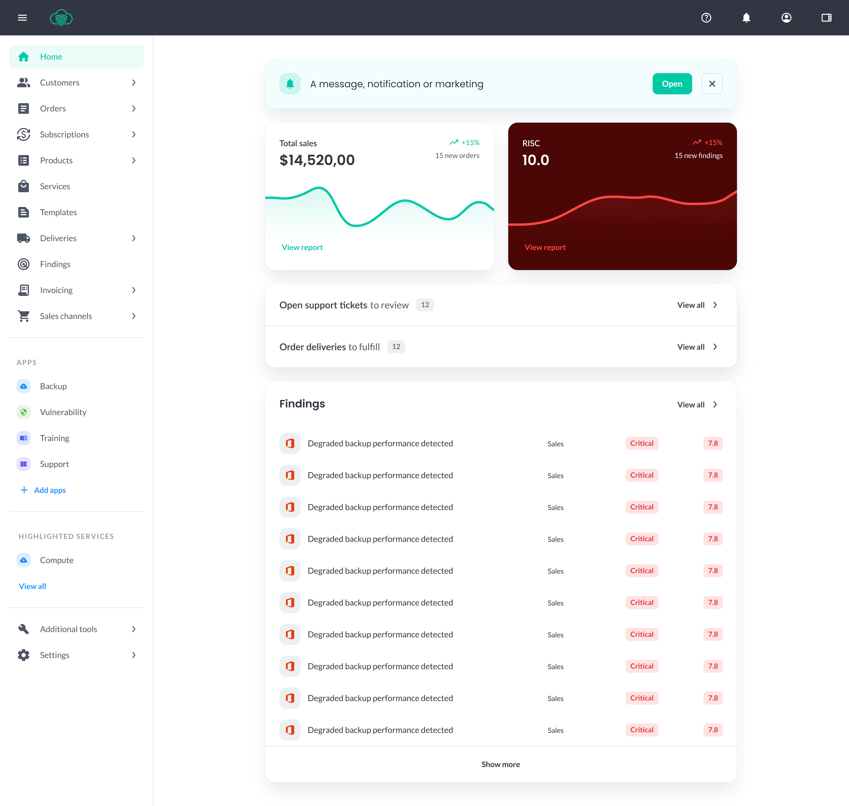 screenshot of ZaveIT