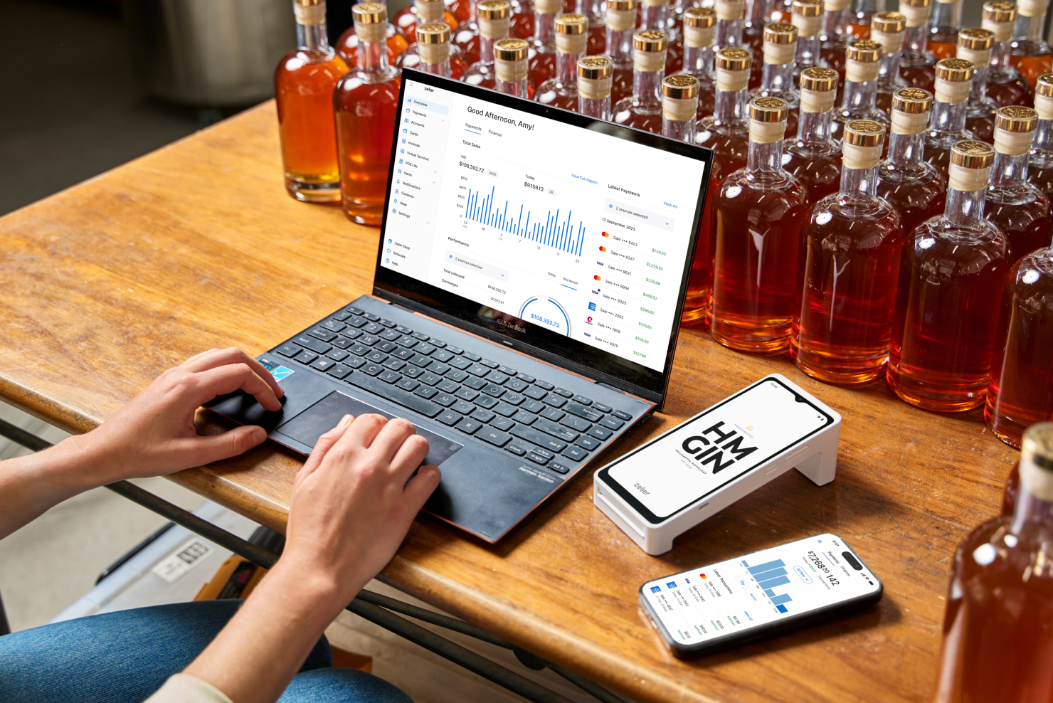 screenshot of Zeller