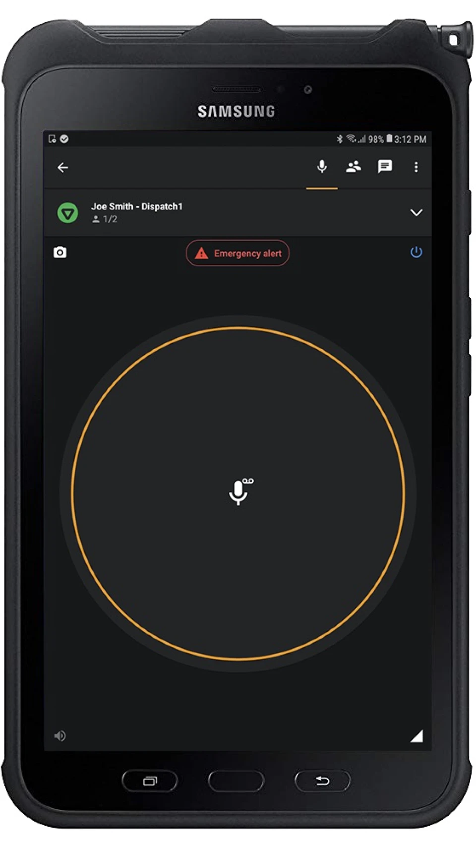 screenshot of Zello
