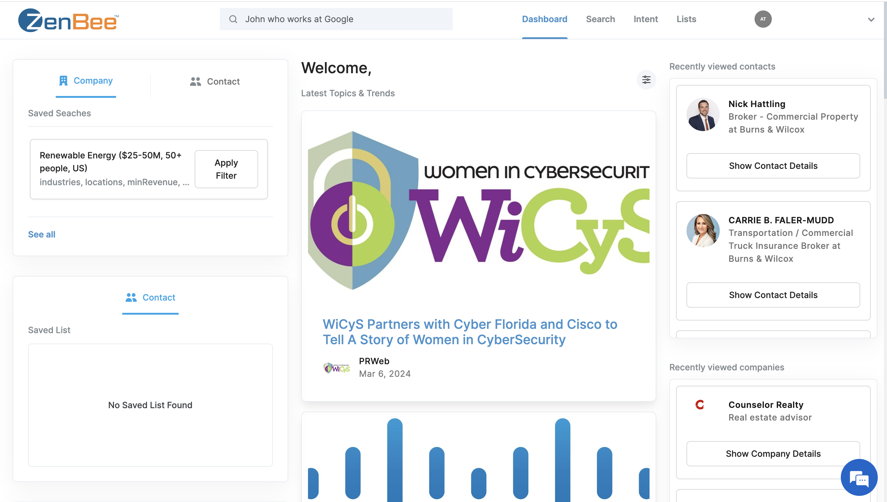 screenshot of ZenBee