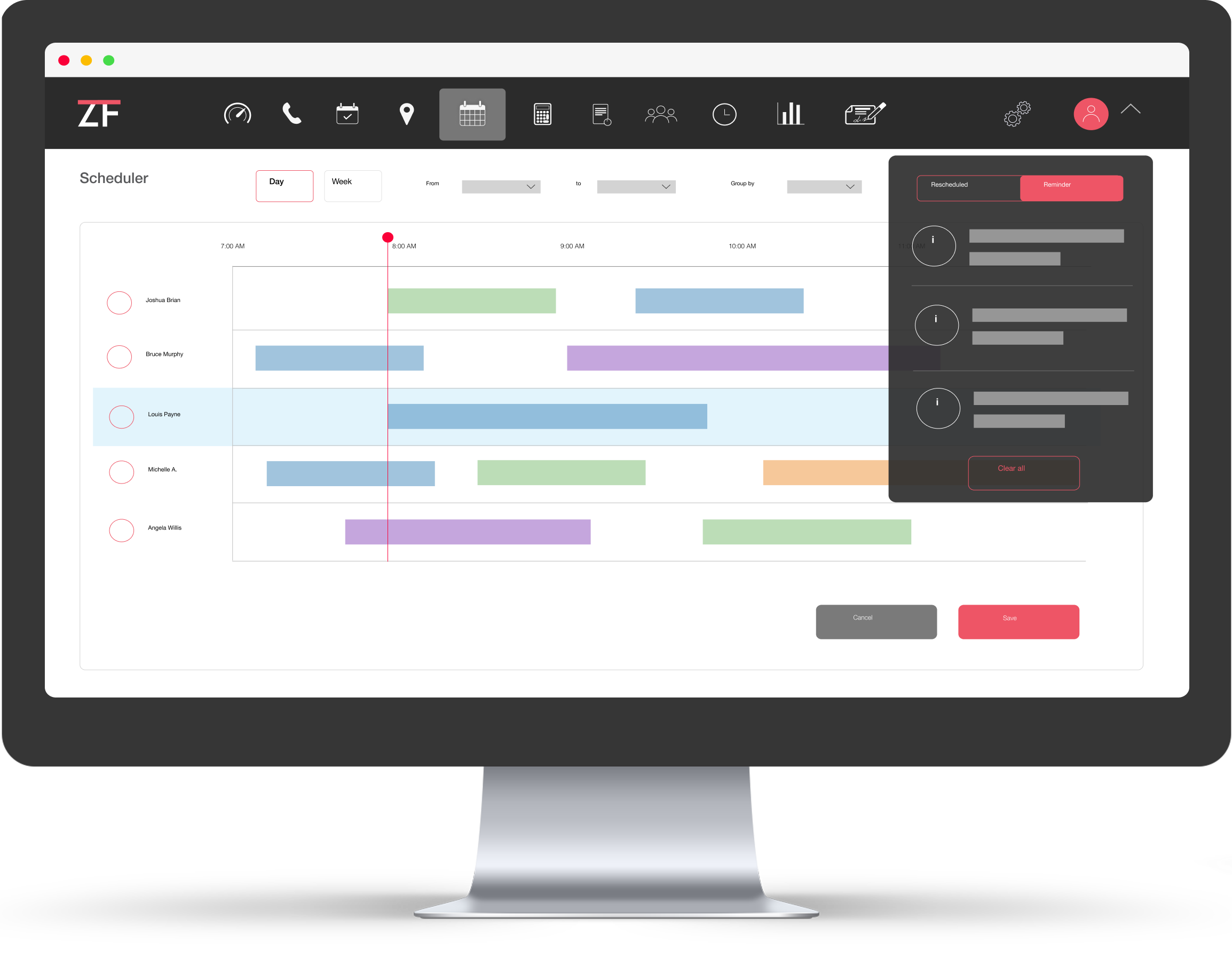screenshot of ZenFire