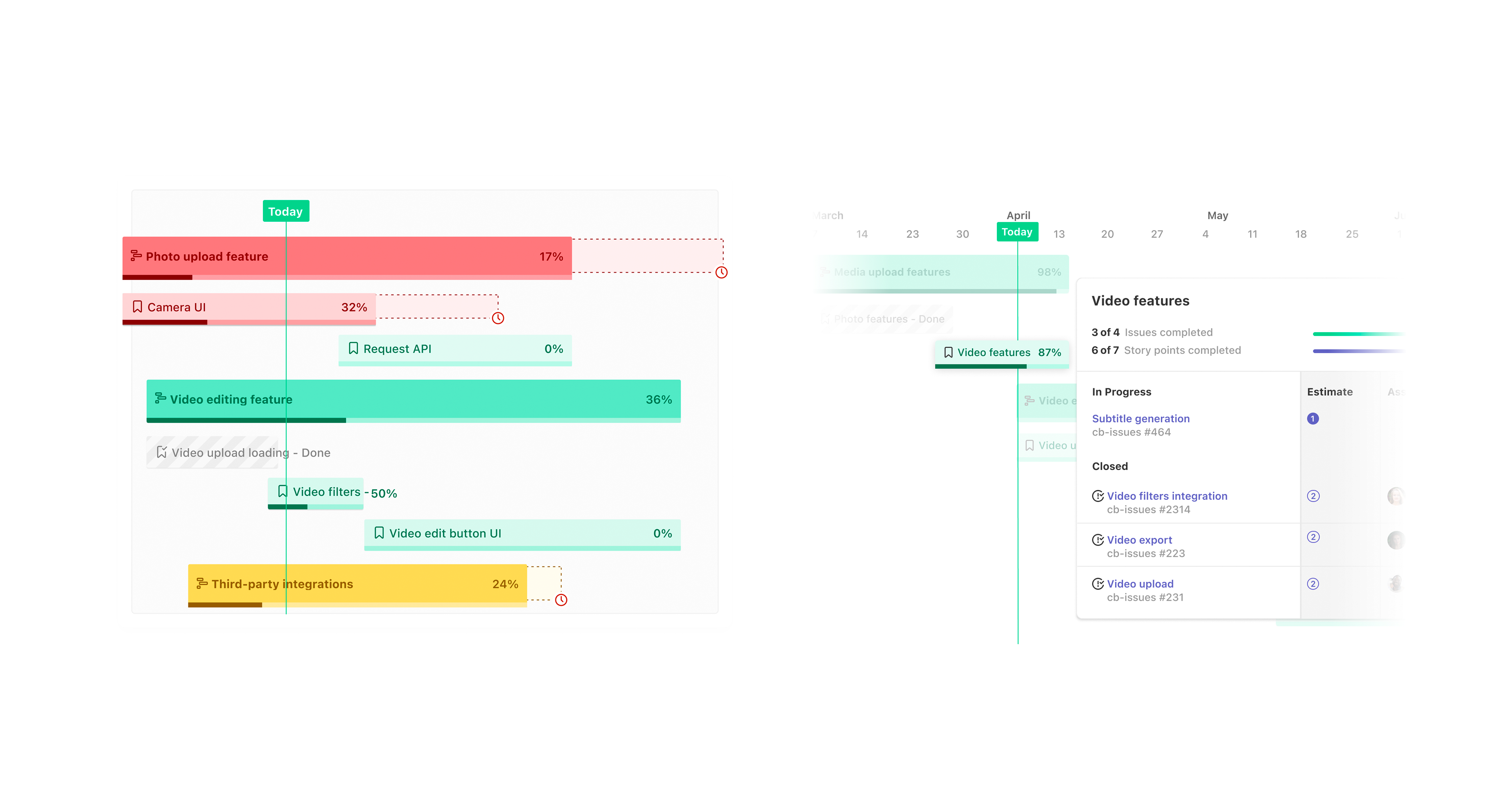 screenshot of ZenHub