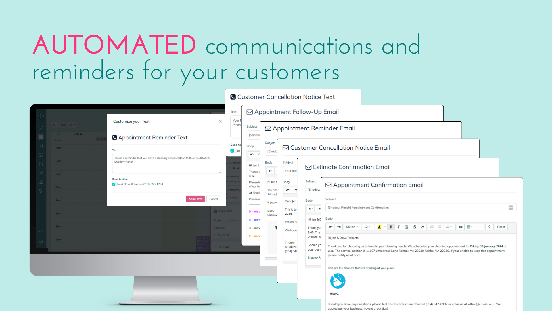 screenshot of ZenMaid