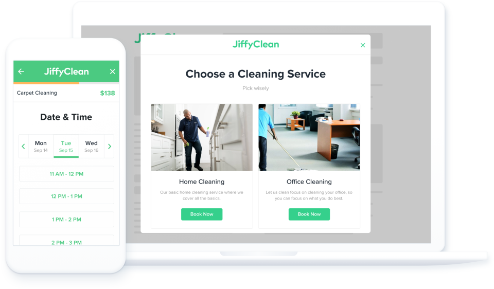 screenshot of Zenbooker