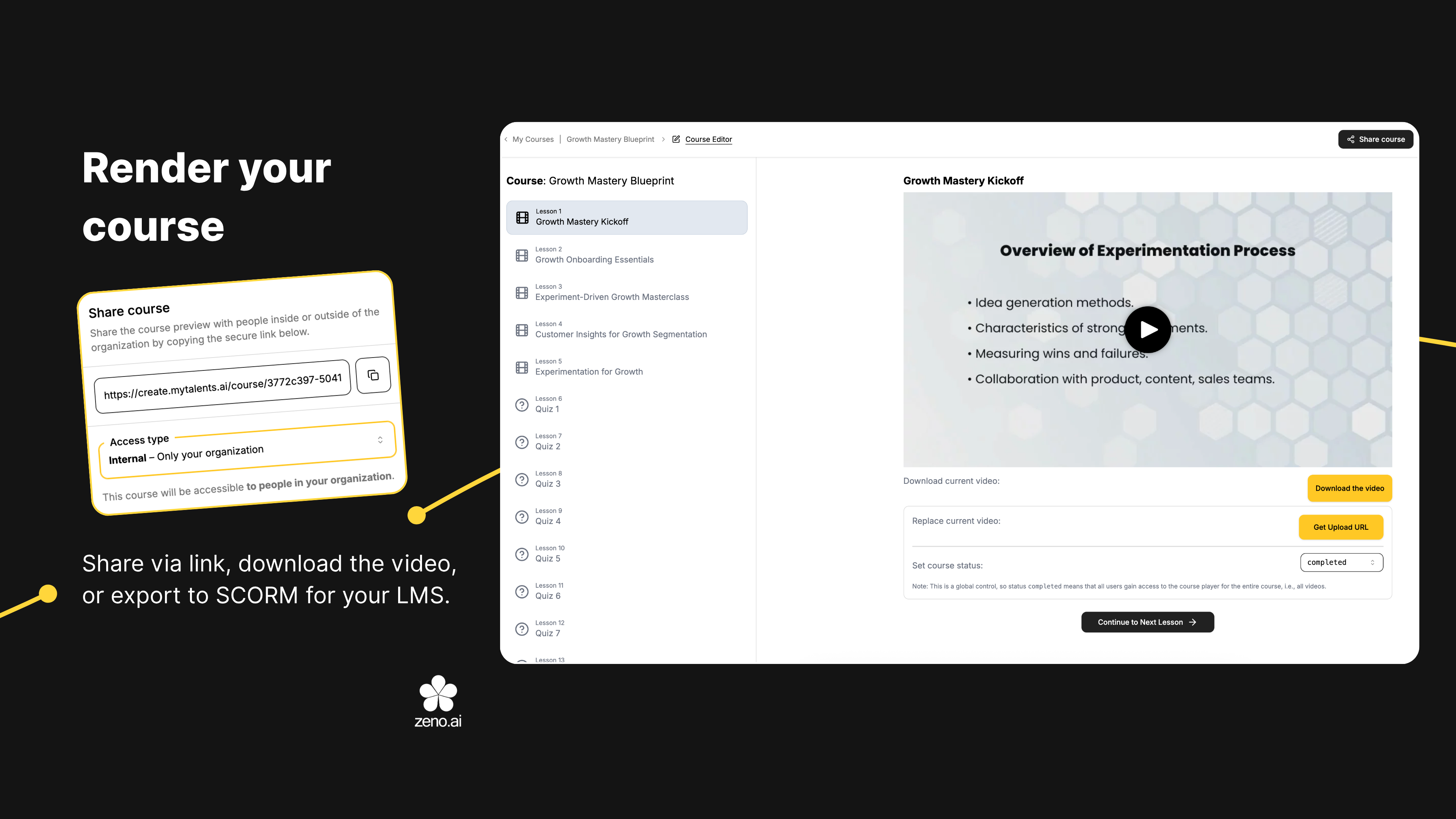 screenshot of Zeno.ai