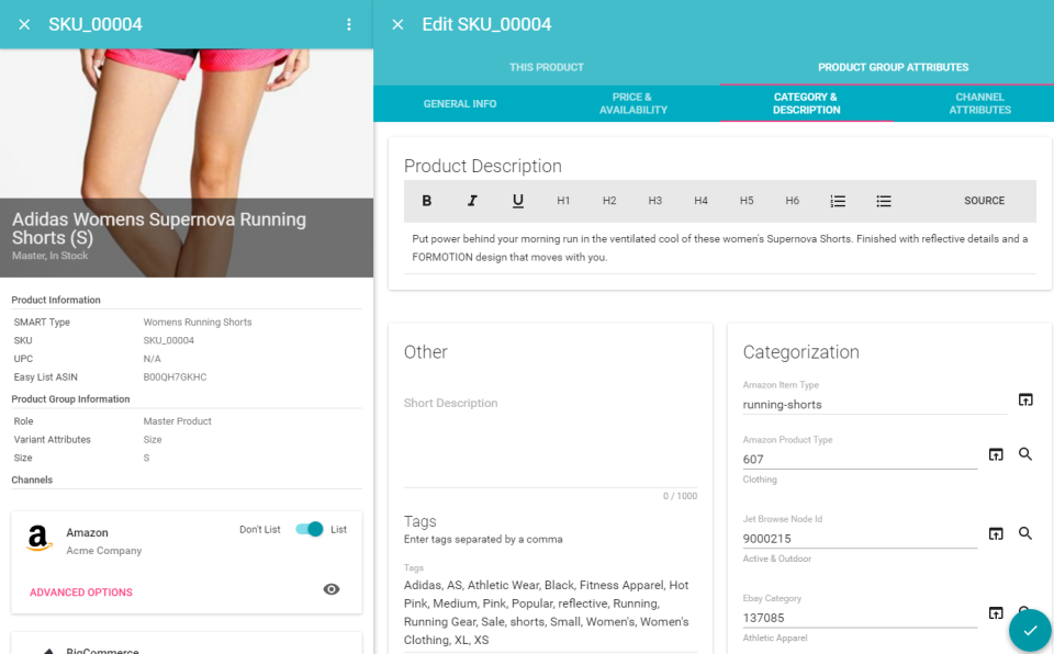 screenshot of Zentail