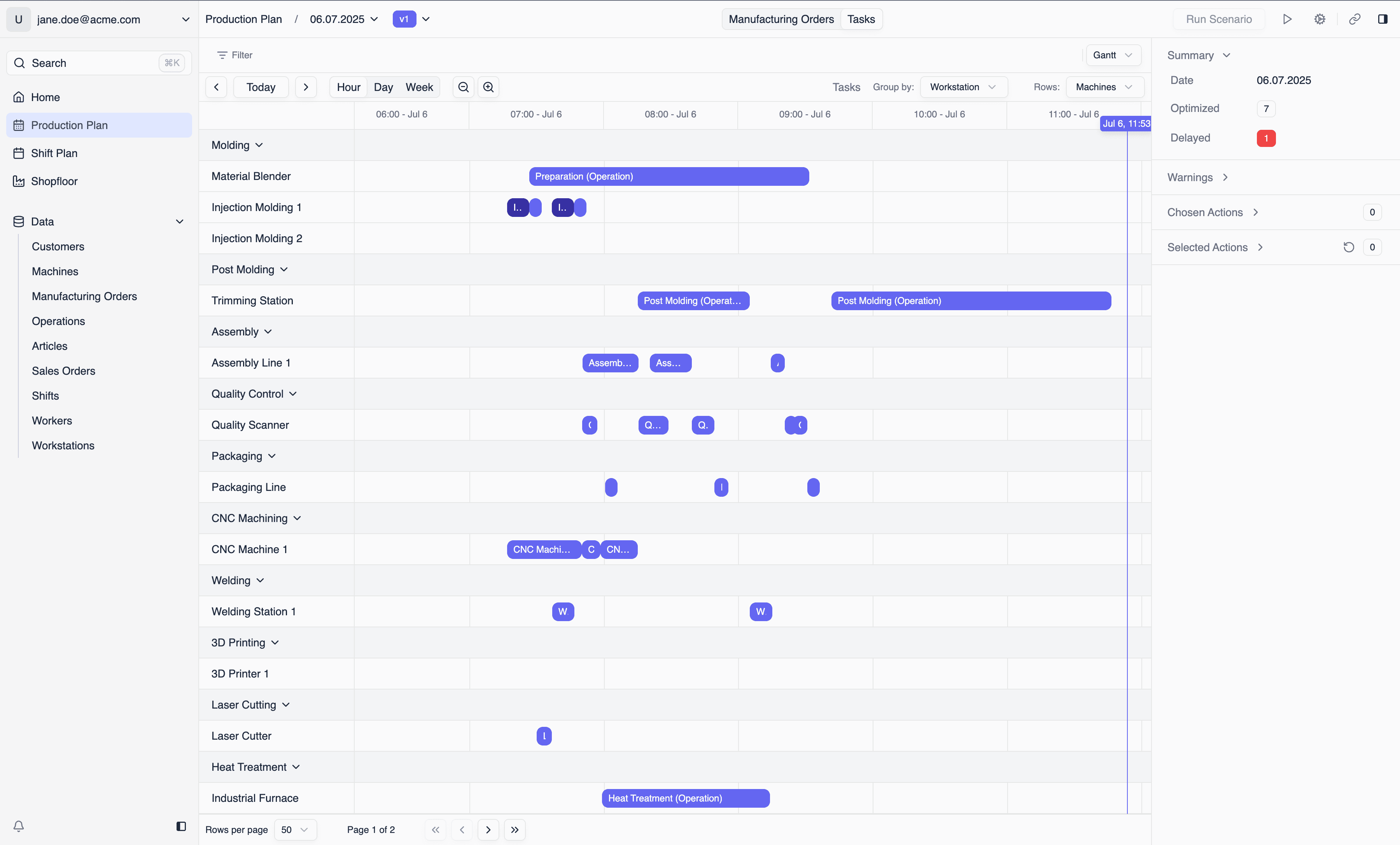 screenshot of Zentio