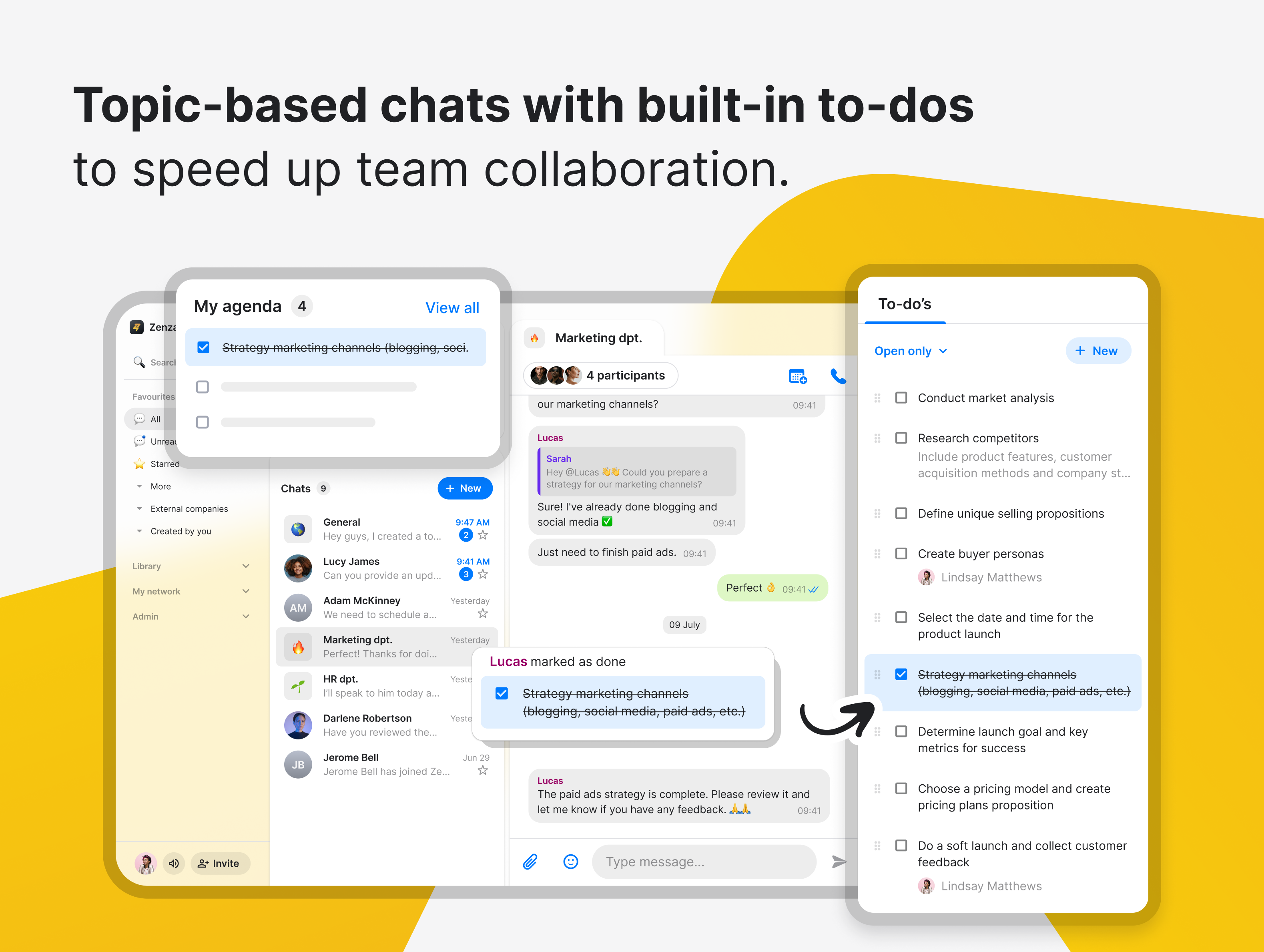 screenshot of Zenzap
