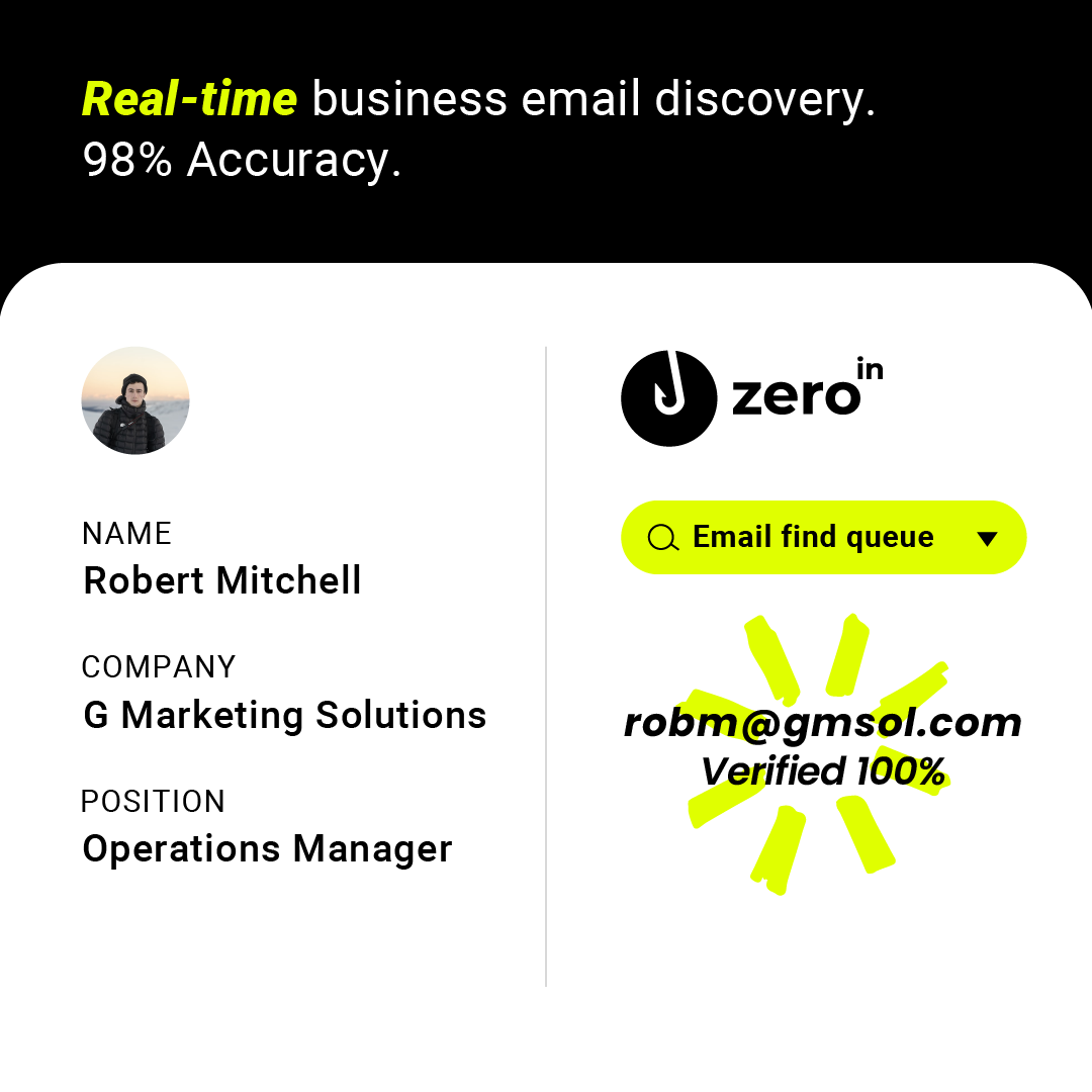 screenshot of ZeroIn