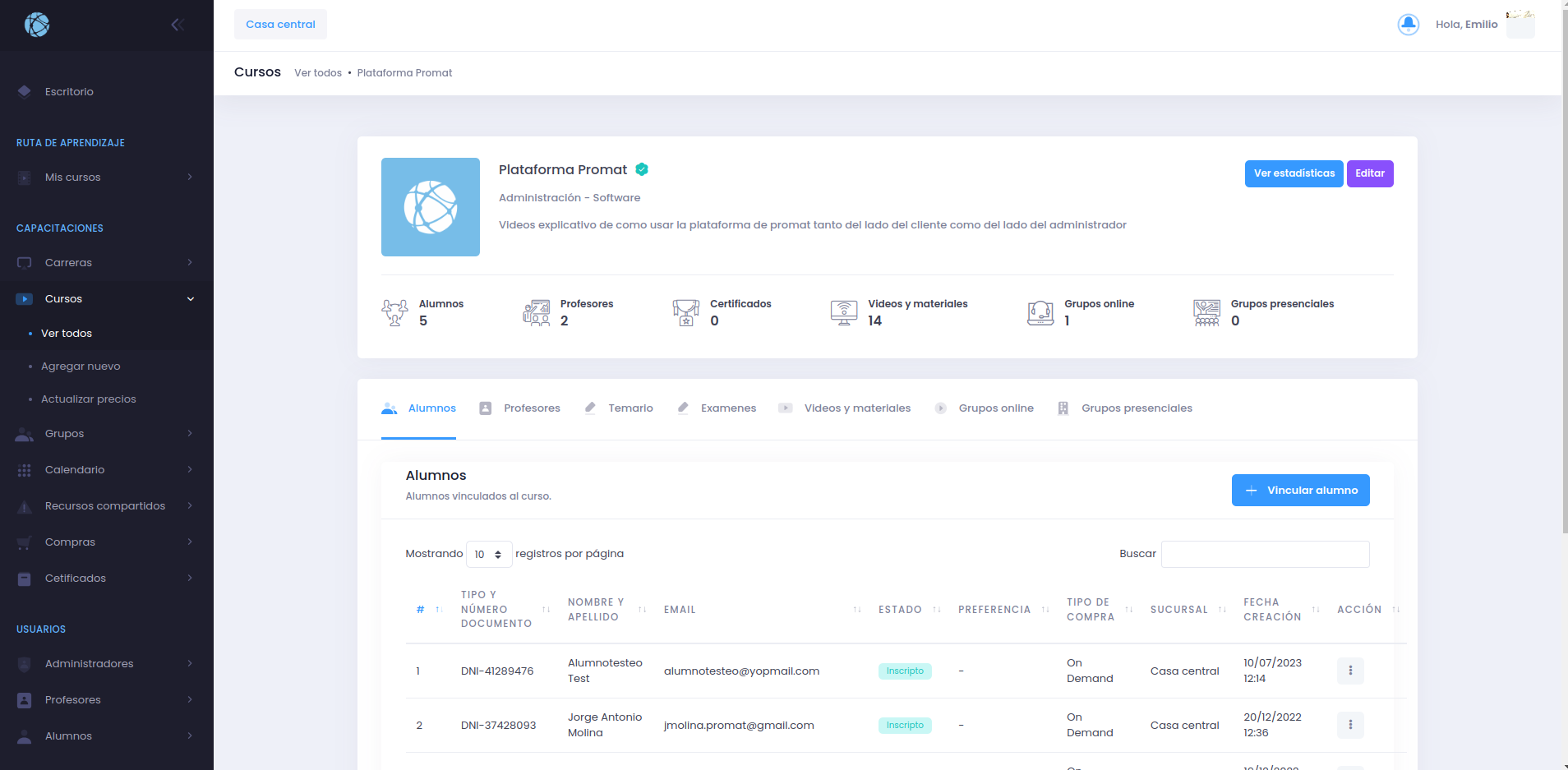 screenshot of Zinkify