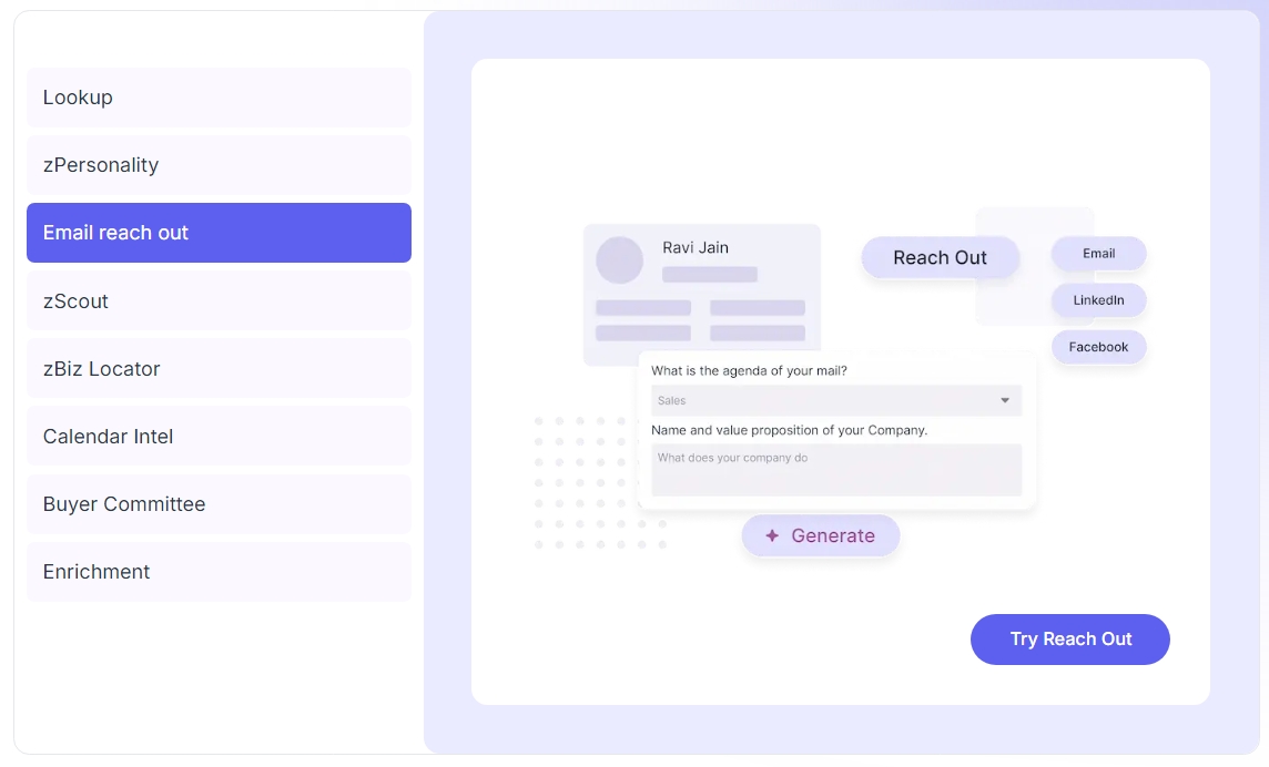 screenshot of Zintlr