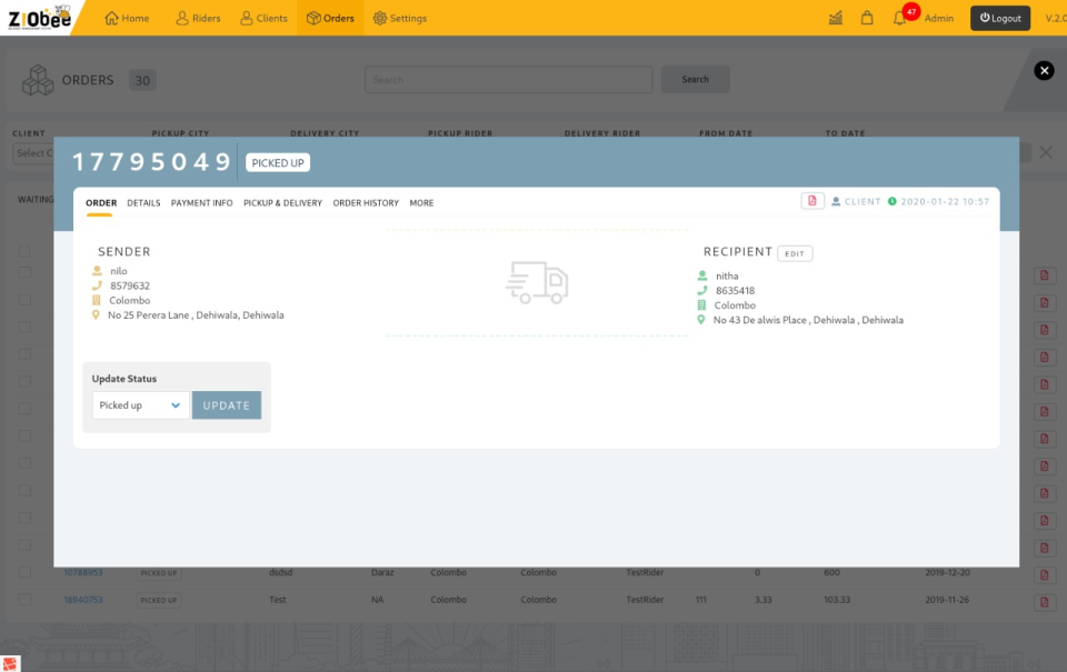 screenshot of ZioBee
