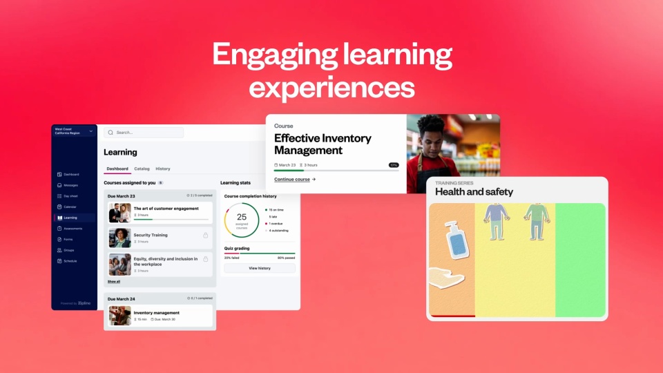 screenshot of Zipline