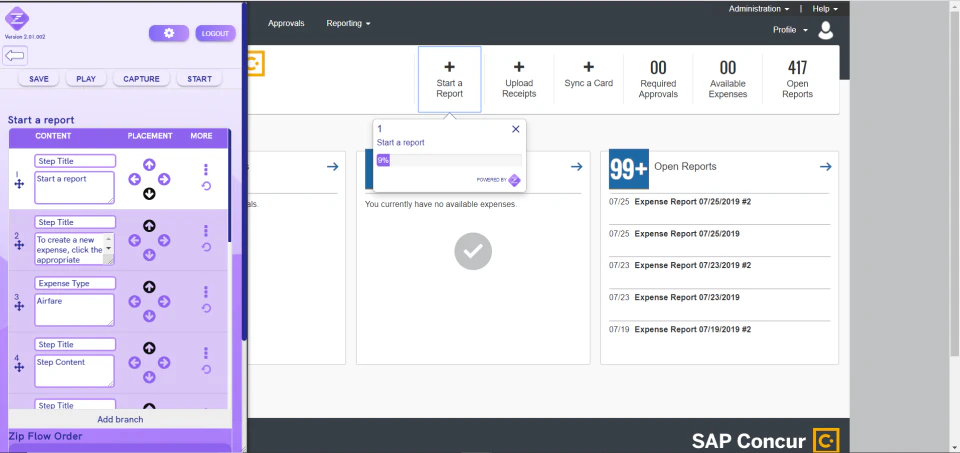 screenshot of Ziplyne