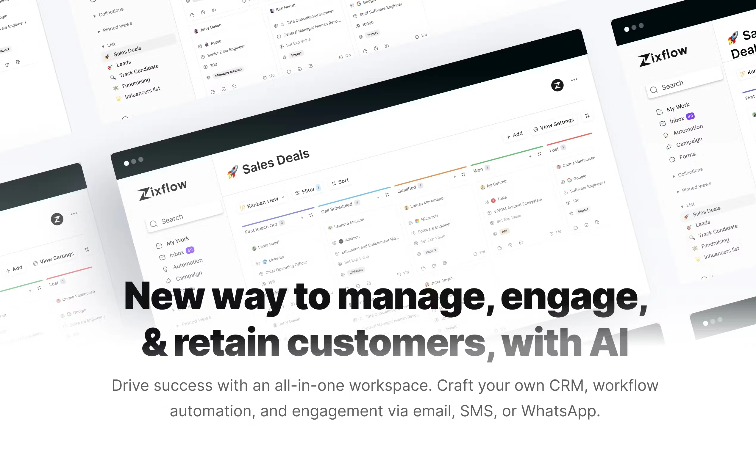 screenshot of Zixflow