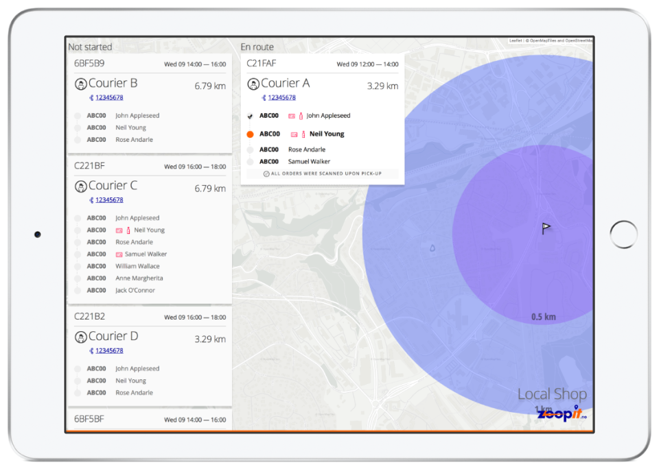 screenshot of Zoopit