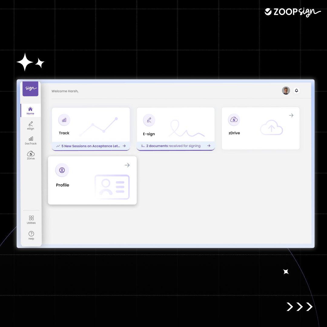screenshot of Zoopsign