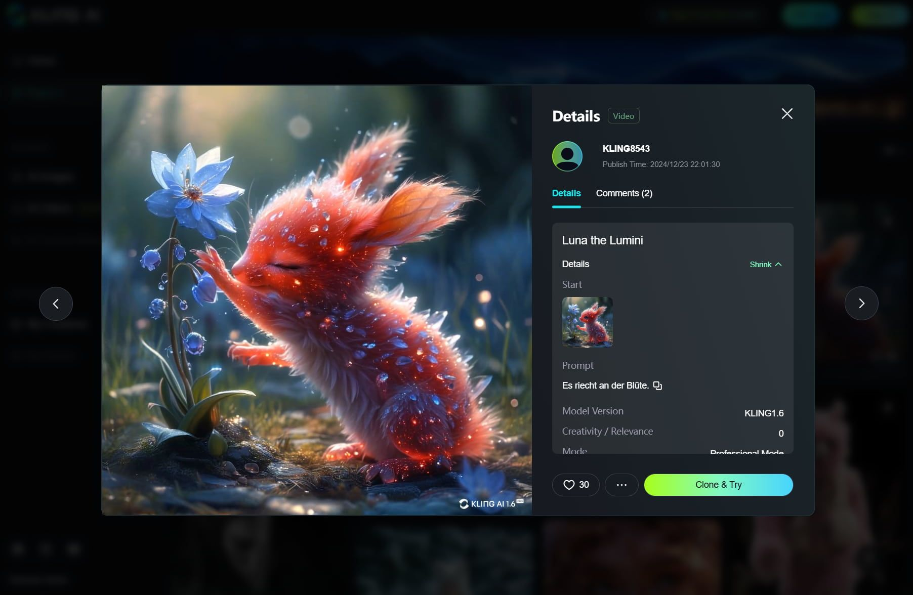 screenshot of ZuloAI