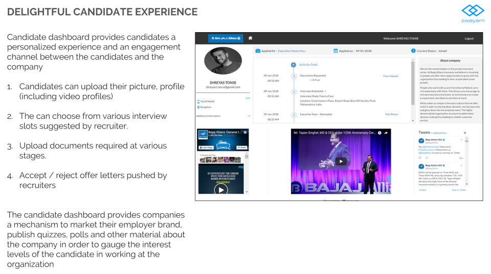 screenshot of Zwayam