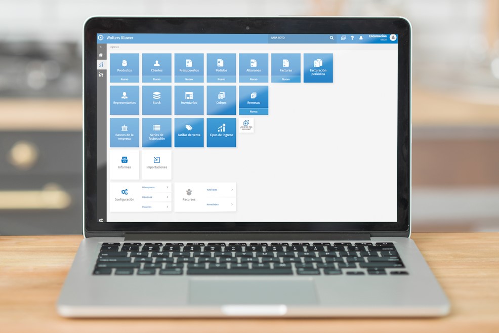 screenshot of a3factura