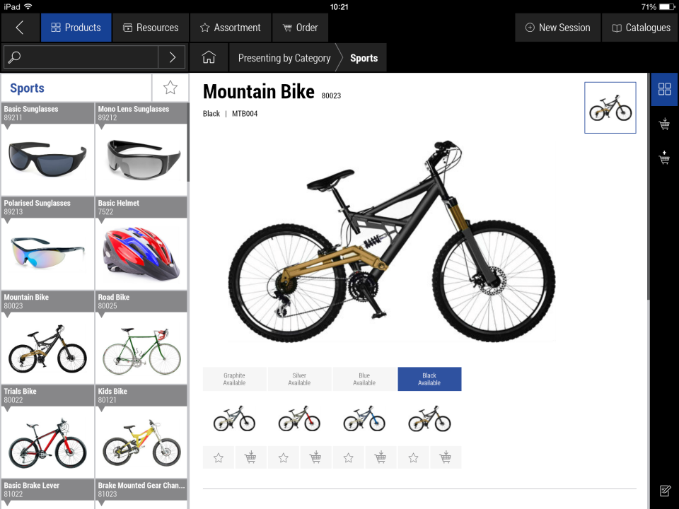 screenshot of aWorkbook
