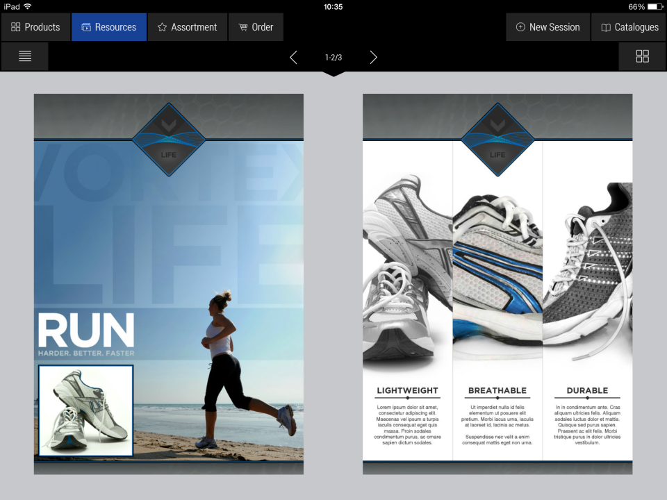 screenshot of aWorkbook