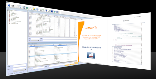screenshot of allMAINT
