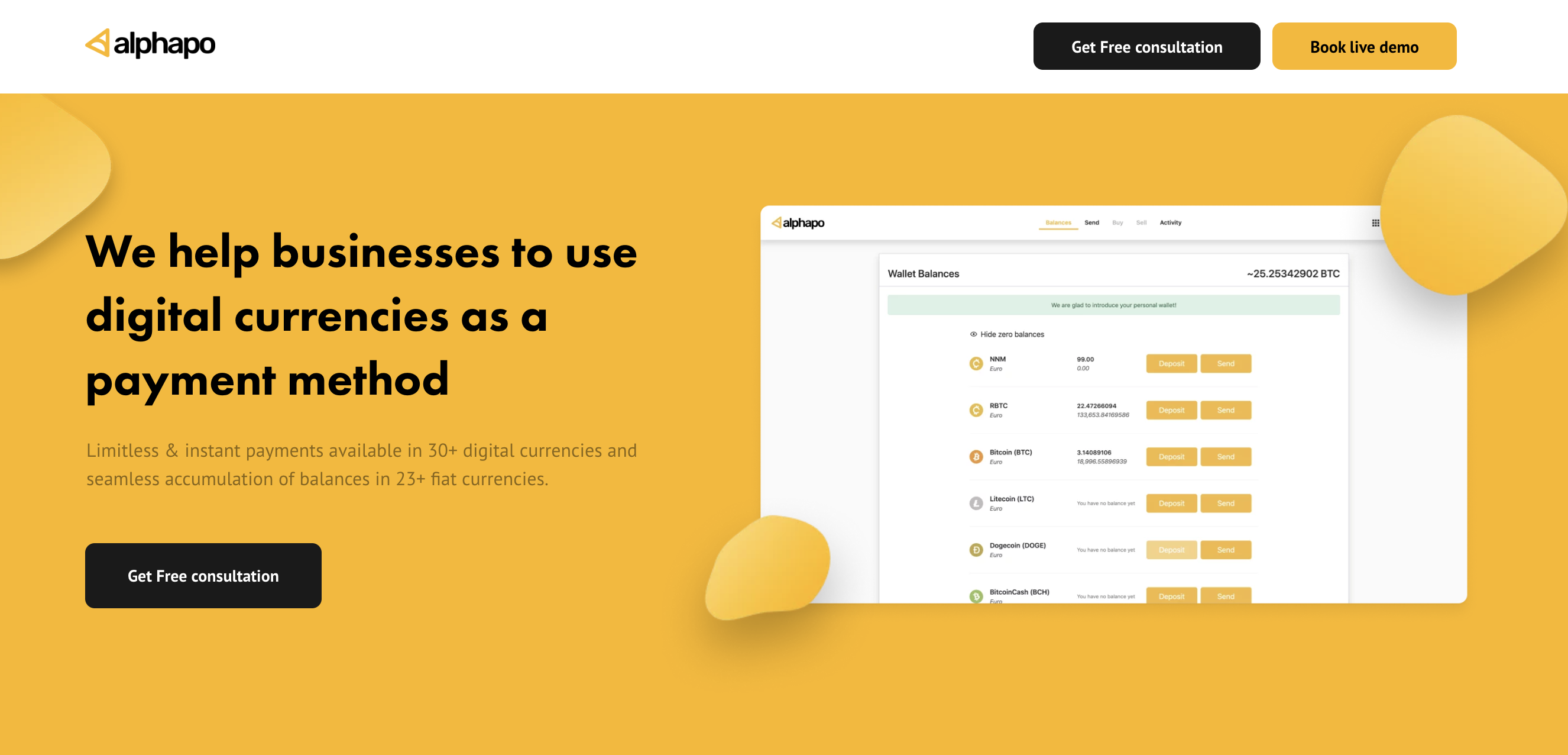 screenshot of alphapo