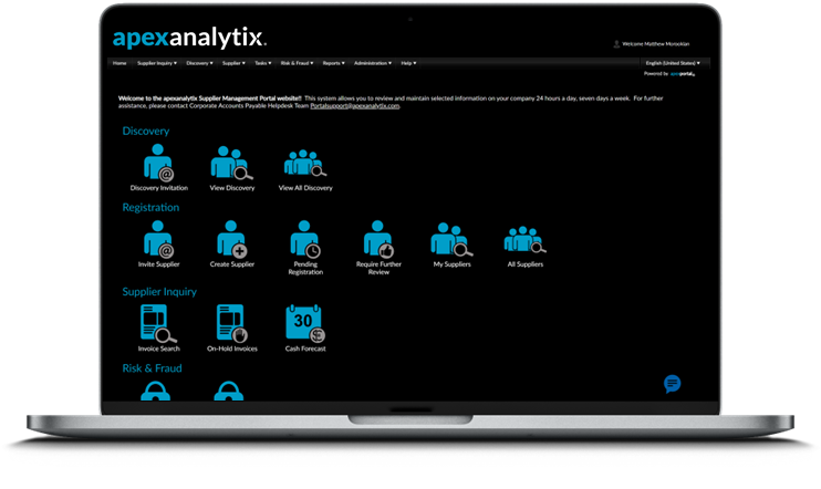 screenshot of apexanalytix