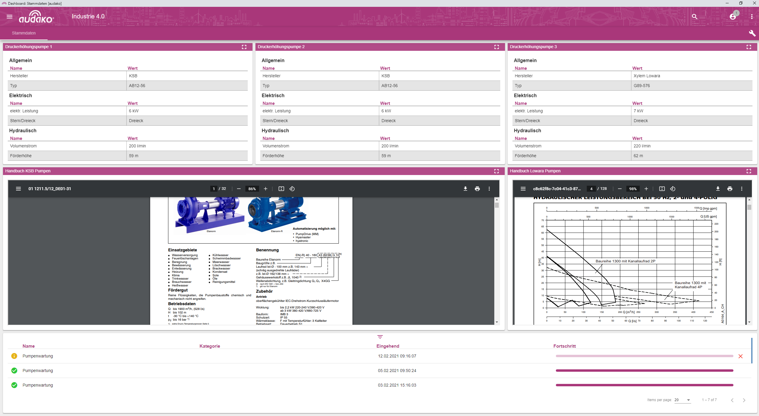 screenshot of audako