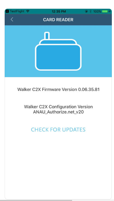 screenshot of authorize.net
