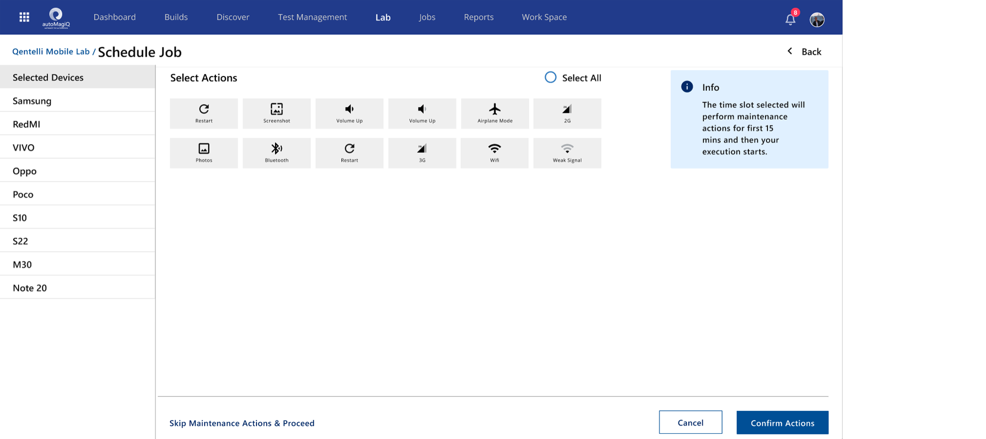 screenshot of autoMagiQ