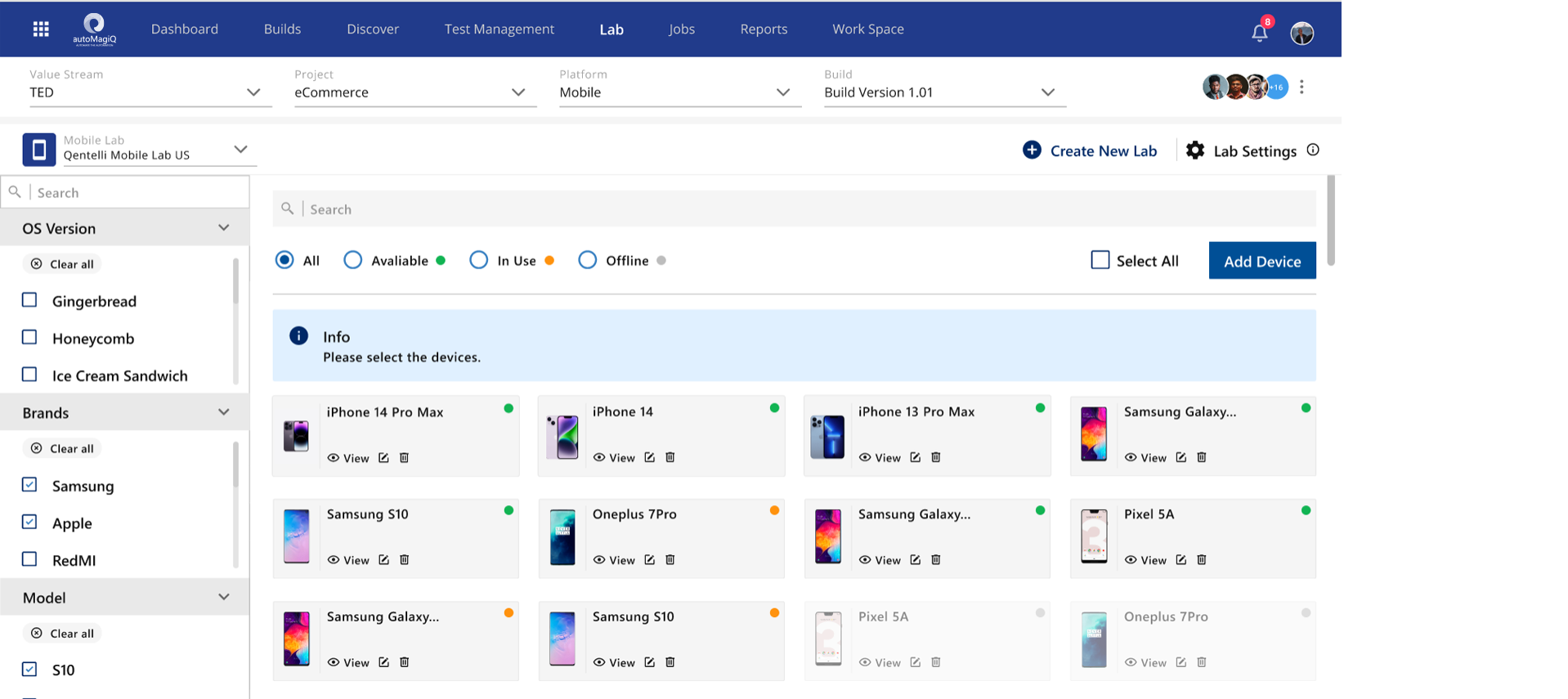 screenshot of autoMagiQ