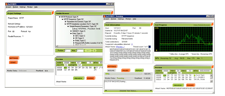 screenshot of beSTORM