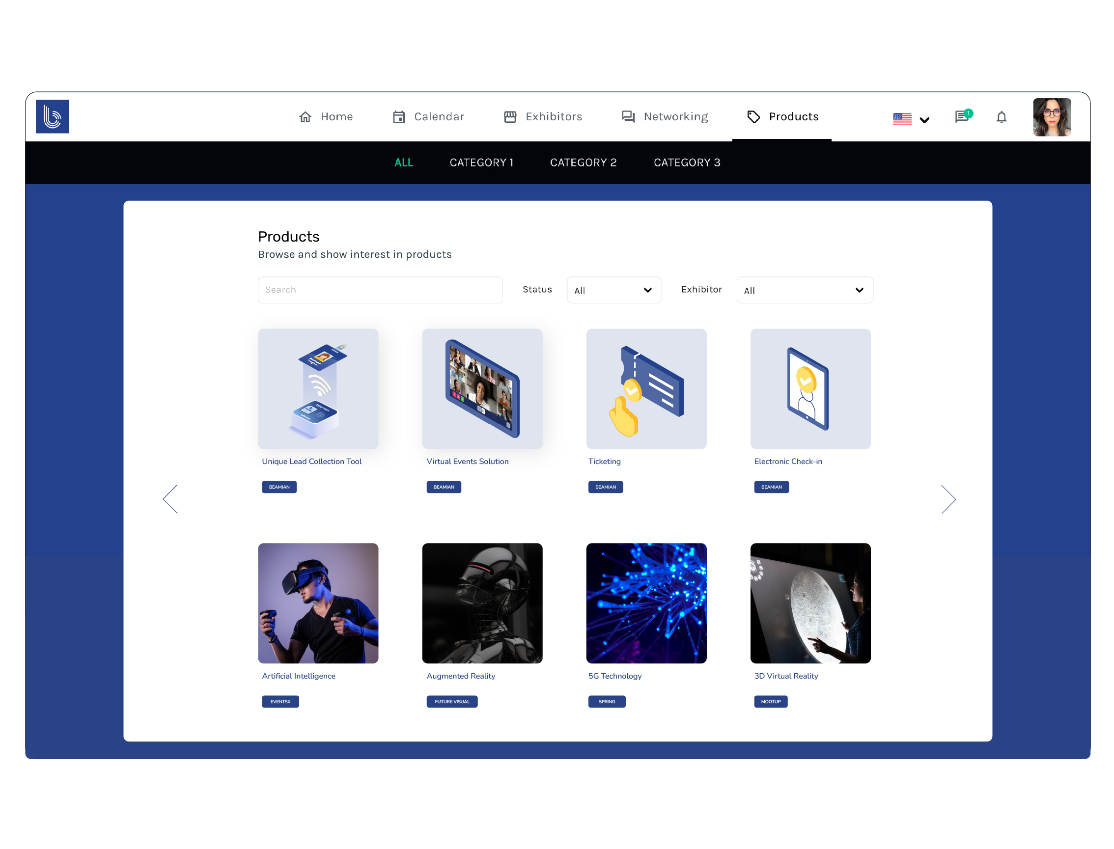 screenshot of beamian