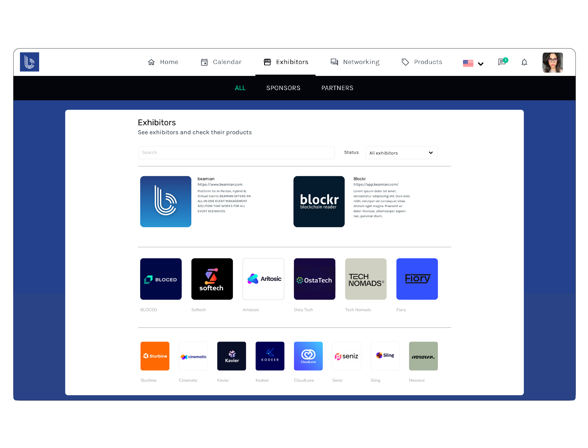 screenshot of beamian